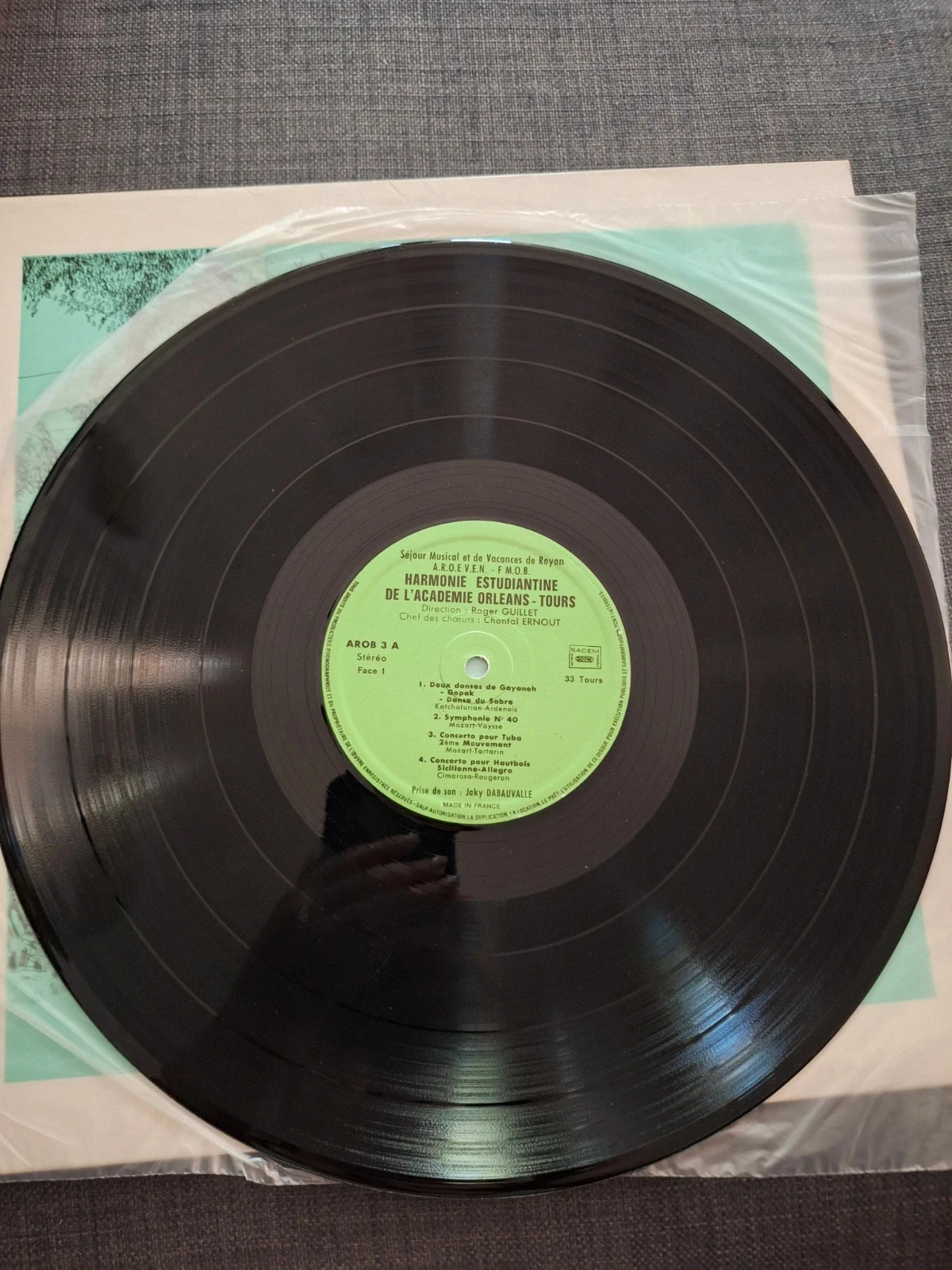 33T Vinyl Harmonie Estudiantines Academie Orleans Tours Royan 1977 AROB 3 – photo 4